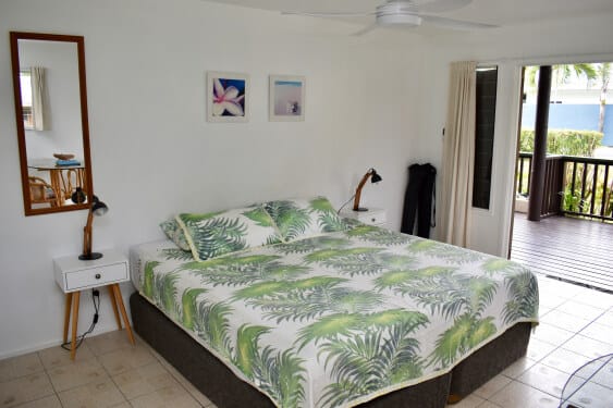 King Bed looking out different view